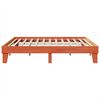 vidaXL Bedframe zonder matras massief grenenhout wasbruin 180x200 cm