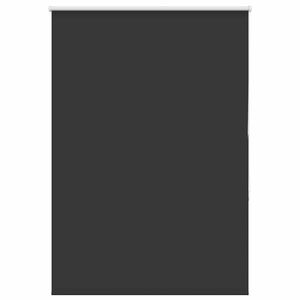 vidaXL Rolgordijn verduisterend 105x150 cm stofbreedte 100,7 cm zwart