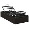 vidaXL Elektrisch Verstelbaar Bedframe Zwart 200 x 100 x 33,5 cm Staal