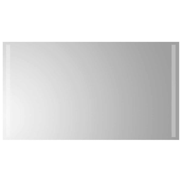 vidaXL Badkamerspiegel LED 90x50 cm