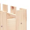 vidaXL Plantenbak verhoogd met hekontwerp 100x50x50 cm grenenhout