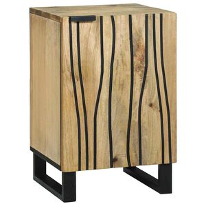 vidaXL Badkamertenk te kast Bruin 38 x 33,5 x 58 cm Bewerkt hout