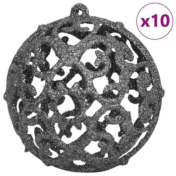 vidaXL Kunstkerstboom met 300 LED Wit 210 cm PVC en Metaal en Plastic