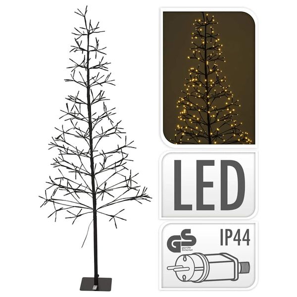 Ambiance Kerstboom met 280 LED's 150 cm