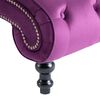 vidaXL Chaise longue fluweel paars