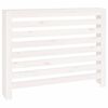 vidaXL Radiatorombouw 108,5x19x84 cm massief grenenhout wit