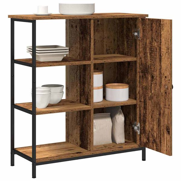 vidaXL Dressoir Oudhout 70 x 30 x 80 cm