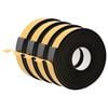 vidaXL Zelfklevende schuimtape 4 pcs Zwart 30mm x 5m CR Schuim