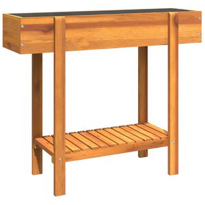 vidaXL Plantenbak verhoogd 90x30x75 cm massief acaciahout