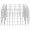 vidaXL Gabion plantenbak verhoogd 90x90x50 cm gegalvaniseerd staal