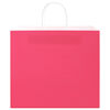 vidaXL Papieren zakken 250 st met hengsels 32x22x28 cm roze