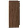 vidaXL Dressoir met lade 71x35x84 cm spaanplaat bruin eikenkleurig