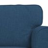 vidaXL Bank 2 pcs Blauw 175 x 82 x 80 cm Stof