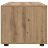 vidaXL TV-kast met lade Artisan Eiken 100 x 48 x 43 cm Bewerkt hout