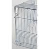 Kerbl Huisdierenren met vluchthek 144x112x60 cm chroom