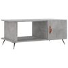 vidaXL Salontafel 90x50x40 cm bewerkt hout betongrijs