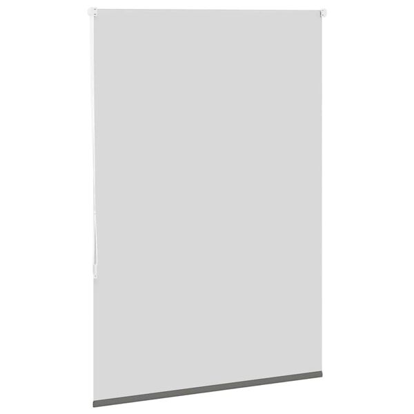 vidaXL Rolgordijn verduisterend 115x150 cm stofbreedte 110,7 cm grijs