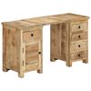 vidaXL Bureau 140x50x77 cm massief mangohout