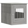 vidaXL Hondenbench 64,5x80x71 cm bewerkt hout grijs sonoma