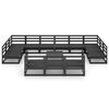 vidaXL 14-delige Loungeset massief grenenhout