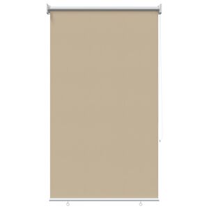 vidaXL Buitenrolgordijn UV-bescherming Beige 100 x 230 cm (B x H)