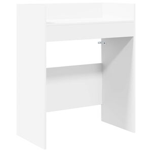 vidaXL DJ Tafel Wit 82 x 45 x 102 cm Bewerkt hout