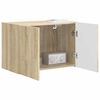 vidaXL TV-wandkast Sonoma Eiken 59,5 x 31 x 40 cm Bewerkt hout