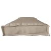 vidaXL Pallet Kussen Set 2 pcs Taupe 180 x 40 x 8 cm Oxford Stof