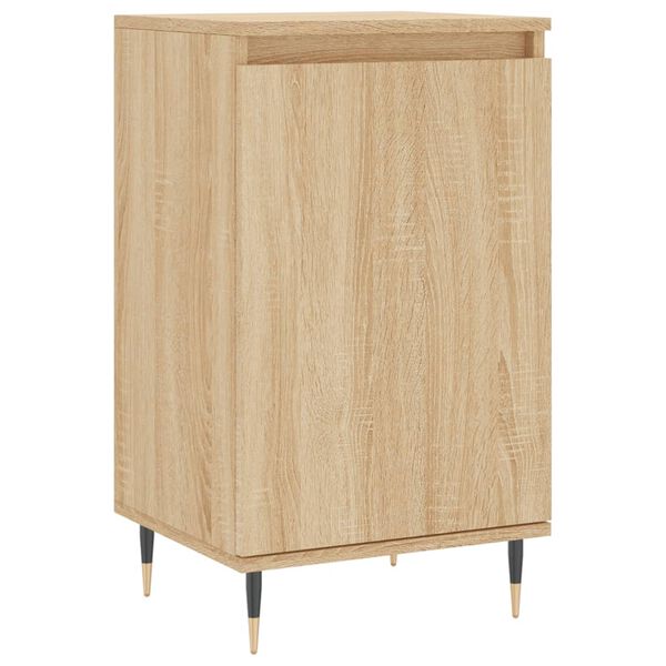 vidaXL Dressoir 40x35x70 cm bewerkt hout sonoma eikenkleurig