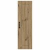 vidaXL Keukenkast Artisan Eiken 30 x 31 x 100 cm Bewerkt hout