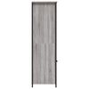 vidaXL Hoge kast 62x36x121,5 cm bewerkt hout grijs sonoma