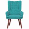 vidaXL Fauteuil Turquoise 63 x 67 x 94 cm Fluweel