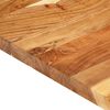 vidaXL Wastafelblad 58x52x3,8 cm massief acaciahout