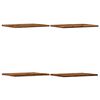 vidaXL Wandschappen 4 st 40x30x1,5 cm bewerkt hout oud houtkleurig