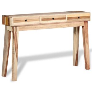 vidaXL Wandtafel massief gerecycled hout