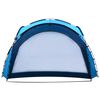 vidaXL Partytent met LED en 4 zijwanden 3,6x3,6x2,3 m blauw