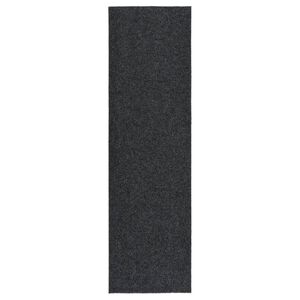 vidaXL Droogloopmat 100x350 cm antracietkleurig