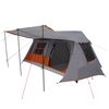 vidaXL Tunneltent Grijs en Oranje 400 x 278 x 182 cm