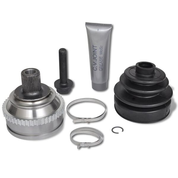 vidaXL 7-delige Aandrijfas koppelstukkenset wielzijde voor VW