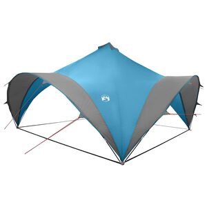 vidaXL Partytent met dak Blauw 500 x 500 x 350 cm Polyester en staal
