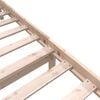 vidaXL Bedframe massief grenenhout 100x200 cm