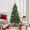 vidaXL Kunstmatige Inklapbare Kerstboom Groen 150 cm PE en PVC