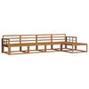 vidaXL Buiten bankenset 5 pcs Naturel Massief Acaciahout