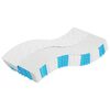 vidaXL Pocketveringmatras middelhard-hard 90x200 cm