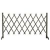 vidaXL Tuinlatwerk 150x80 cm massief vurenhout grijs