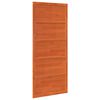 vidaXL Schuifdeur 90 x 2,5 x 208 cm Massief grenenhout Wasbruin
