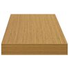 vidaXL Wandplank Wandgemonteerd Beige 90 x 23,5 x 4 cm Bewerkt hout