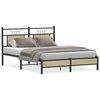 vidaXL Bedframe zonder matras hout sonoma eikenkleurig 140x200 cm