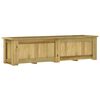vidaXL Plantenbak verhoogd 196x50x50 cm ge&iuml;mpregneerd grenenhout