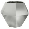 vidaXL Plantenbak Zilver 100 x 100 x 80 cm Gegalvaniseerd staal